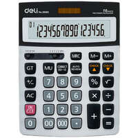 Калькулятор Deli E39265 серый 16-разр.