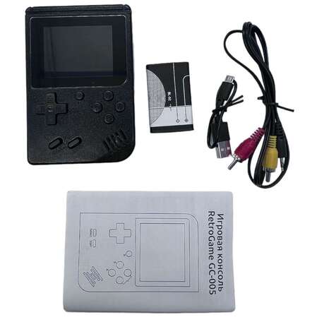 Игровая приставка RetroGame GC-005 + 400 игр черная