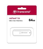 USB Flash накопитель 64GB Transcend JetFlash 730 (TS64GJF730) USB 3.0 Белый