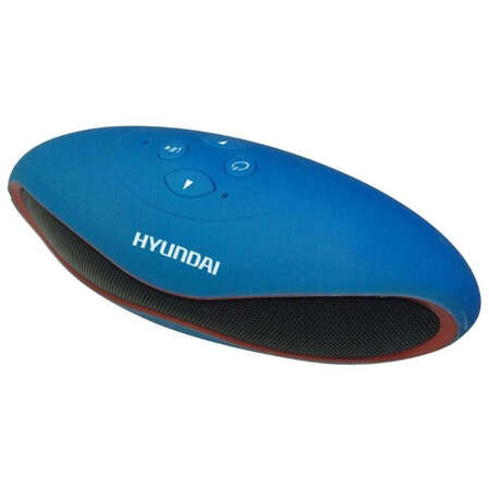 Портативная bluetooth-колонка Hyundai H-PAC120 Blue