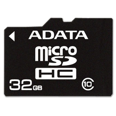 Micro SecureDigital 32Gb HC A-Data (Class10) (AUSDH32GCL10-R)