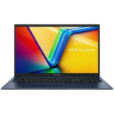 Ноутбук ASUS VivoBook 17 X1704VA-AU661 Intel U300/8Gb/512Gb SSD/17.3" FullHD/DOS Blue