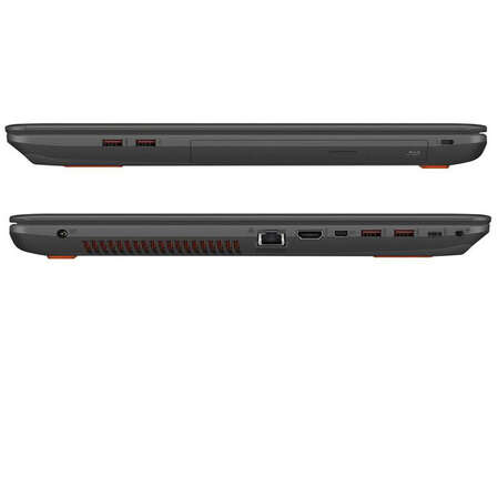 Ноутбук Asus ROG GL753VE-GC067T Core i7 7700HQ/8Gb/1Tb+128Gb SSD/NV GTX1050Ti 4Gb/17.3" FullHD/Win10