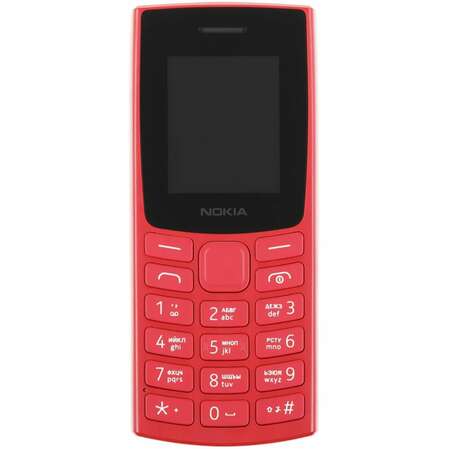 Мобильный телефон Nokia 106 Dual Sim (TA-1564) Red
