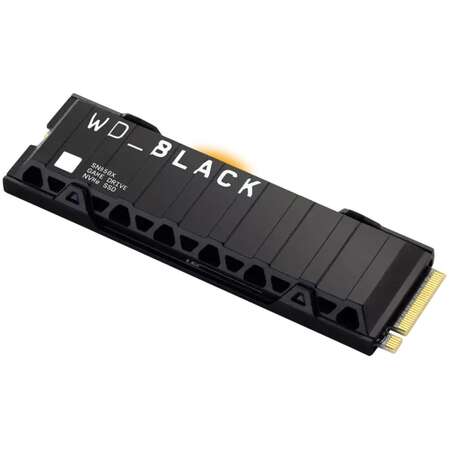 Внутренний SSD-накопитель 1000Gb Western Digital Black SN850X with Heat Spreader (WDS100T2XHE) M.2 2280 PCIe NVMe 4.0 x4