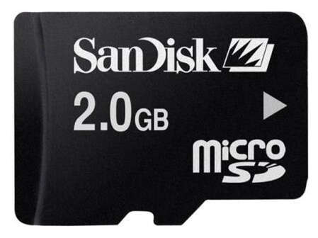 Micro SecureDigital 2Gb Sandisk (SDSDQ-002G-E11M)