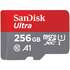 Карта памяти Micro SecureDigital 256Gb SanDisk Ultra microSDXC class 10 UHS-1 A1 SDSQUAC-256G-GN6MN