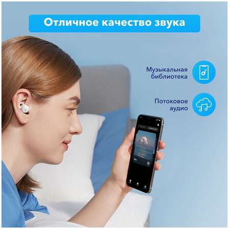 Bluetooth гарнитура Anker Soundcore Sleep A10 White