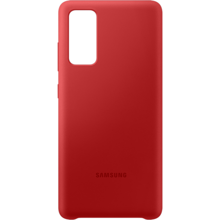Чехол для Samsung Galaxy S20 FE SM-G780 Silicone Cover красный