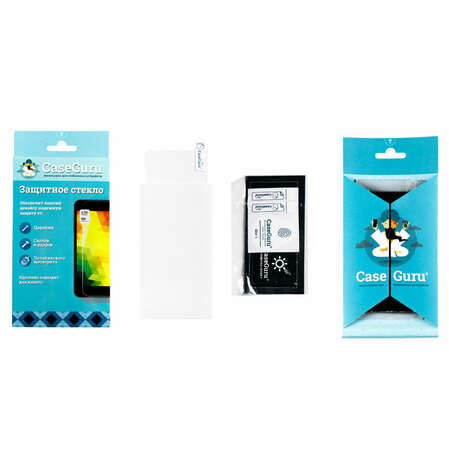 Защитное стекло для iPhone 8 Plus CaseGuru изогнутое по форме дисплея, с белой рамкой