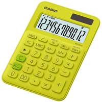Калькулятор Casio MS-20UC-YG-S-EC желтый/зеленый 12-разр.