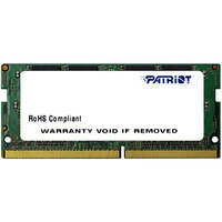 Модуль памяти SO-DIMM DDR4 4Gb PC19200 2400Mhz PATRIOT (PSD44G240081S) 