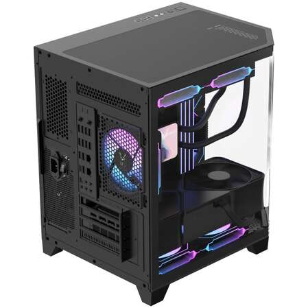 Корпус MicroATX Minitower Formula Crystal Z6M Black