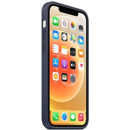 Чехол для Apple iPhone 12\12 Pro Silicone Case with MagSafe Deep Navy