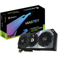 Видеокарта Gigabyte GeForce RTX 4080 Super 16384Mb, AORUS Master 16 Gb (GV-N408SAORUS M-16GD) 1xHDMI, 3xDP, Ret