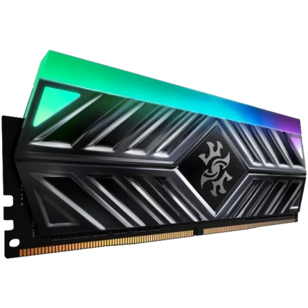 Модуль памяти DIMM 8Gb DDR4 PC25600 3200MHz ADATA XPG Spectrix D41 RGB Grey (AX4U32008G16A-ST41)