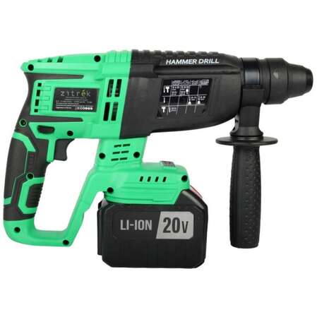 Аккумуляторный перфоратор Zitrek ZKCH20 PRO (20В, Li-ion 2x6.0Ач, з/у, кейс) 083-1060