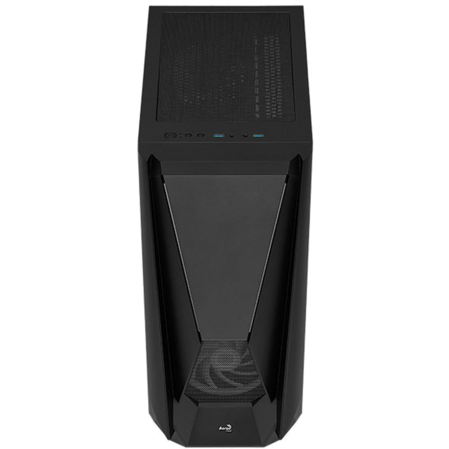 Корпус ATX Miditower AeroCool Visor-G-BK-v1 Black