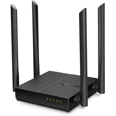 Беспроводной маршрутизатор TP-LINK Archer A64, 802.11ac, 1300(450+867) Мбит/с, 2.4ГГц и 5ГГц, 4xLAN
