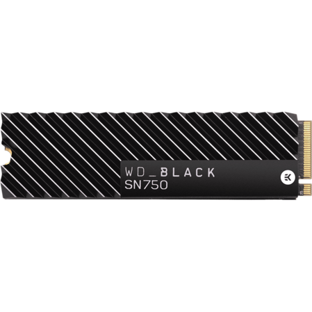 Внутренний SSD-накопитель 500Gb Western Digital Black SN750 (WDS500G3X0C) M.2 2280 PCIe NVMe 3.0 x4