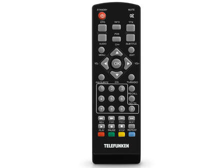 Ресивер Telefunken TF-DVBT205 черный DVB-T2