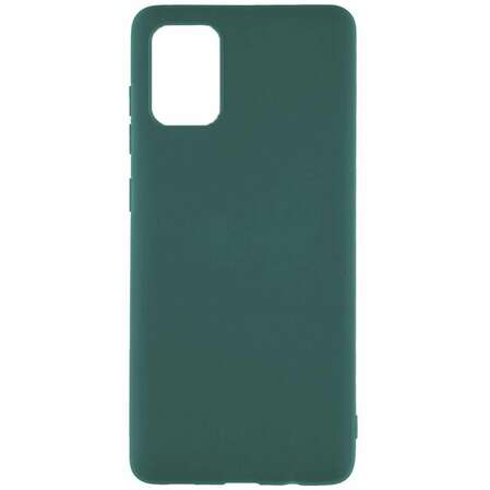 Чехол для Samsung Galaxy A71 SM-A715 Zibelino Soft Matte зеленый