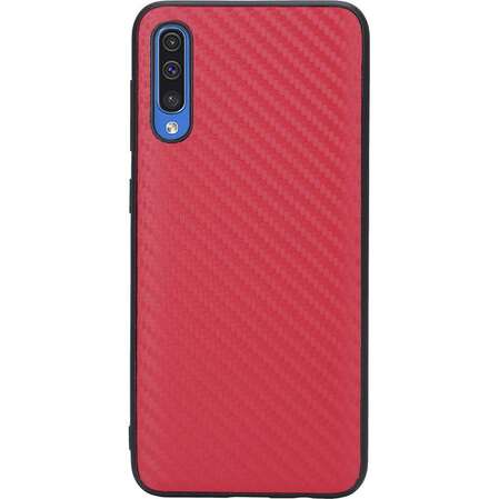 Чехол для Samsung Galaxy A30S (2019) SM-A307\A50 (2019) SM-A505\A50S (2019) SM-A507 G-Case Carbon красный