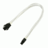 Удлинитель кабеля питания Nanoxia 4-pin P4 , 30см, белый