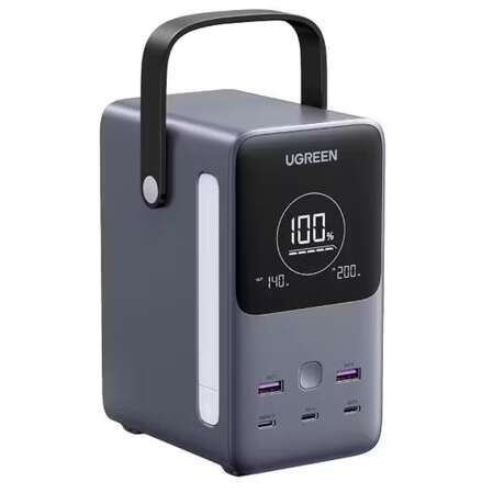 Внешний аккумулятор Ugreen PB770 (25286) 48000mAh 300W Grey