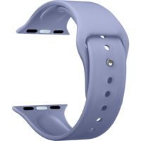 Ремень для умных часов Силиконовый ремешок для умных часов Deppa Band Silicone для Apple Watch 42/44 mm лавандовый