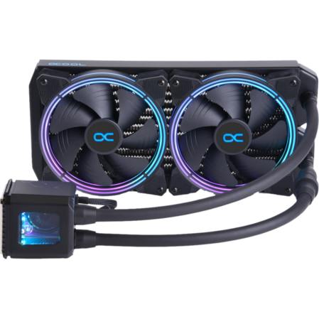 Система водяного охлаждения Alphacool Eisbaer Aurora 280 CPU Digital RGB S775/1150/1155/S1151/1200/1366/2011, AM4/AM2/AM2+, AM3+/FM1, FM2)