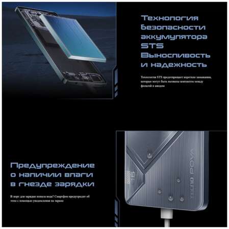 Смартфон Tecno Pova 6 Neo 8/256GB Comet Green