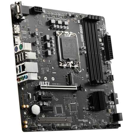 Материнская плата MSI Pro B660M-P WIFI DDR4 B660 Socket-1700 4xDDR4, 4xSATA3, 1xM.2, 1xPCI-E16x, 1xUSB3.2, 1xUSB3.2 Type C, D-Sub, 1xDP, 1xHDMI, WiFi, Glan, mATX