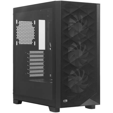Корпус ATX Miditower PcCooler C3D510 BK ARGB Black