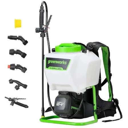 Опрыскиватель Greenworks G24BPSII, c 1хАКБ 2Ач и ЗУ 5300307UA