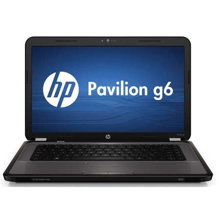 Ноутбук HP Pavilion g6-1261er A5G90EA i3-2330M/4Gb/320Gb/DVD-SMulti/15.6" HD/ATI HD6470 1G/WiFi/BT/Cam/6c/DOS/Charcoal