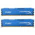 Модуль памяти DIMM 8Gb 2x4Gb KIT DDR3 PC15000 1866MHz Kingston HyperX Fury Blue Series (HX318C10FK2/8)