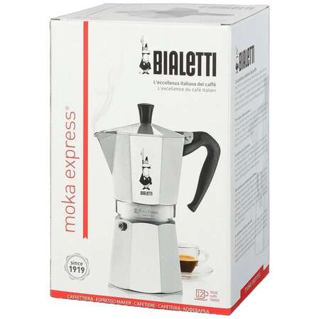 Гейзерная кофеварка Bialetti Moka Express 12 порций 1166