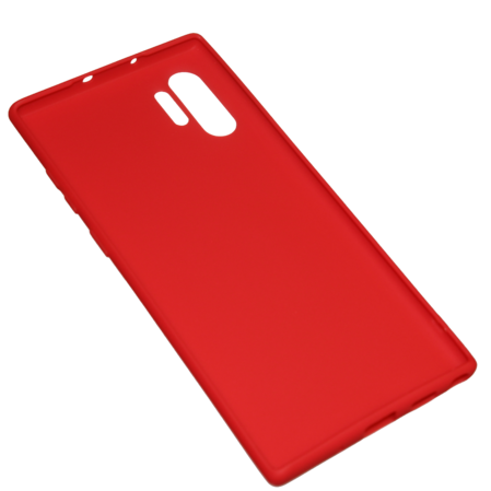 Чехол для Samsung Galaxy Note 10+ (2019) SM-N975 Zibelino Soft Matte красный