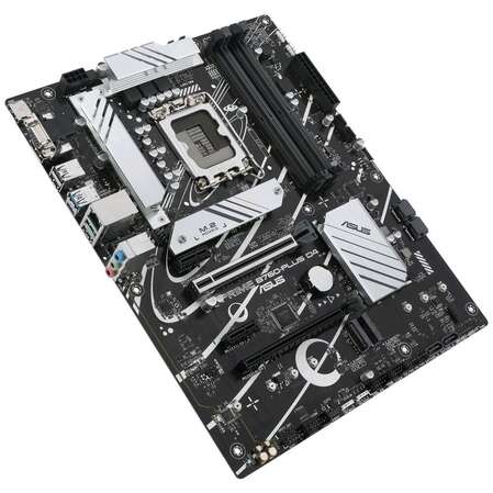 Материнская плата ASUS Prime B760-Plus D4 B760 Socket-1700 4xDDR4, 4xSATA3, RAID, 3xM.2, 2xPCI-E16x, 3xUSB3.2, 1xUSB3.2 Type C, D-Sub, DP, HDMI, 2.5Glan, ATX