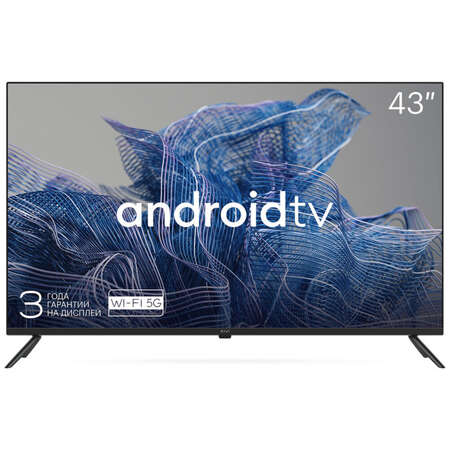 Телевизор 43" Kivi 43U740NB (4K UHD 3840x2160, Smart TV) черный