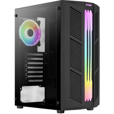 Корпус ATX Miditower AeroCool Prime-G-BK-v2 Black