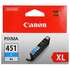 Картридж Canon CLI-451C XL Cyan для MG6340/MG5440/IP7240