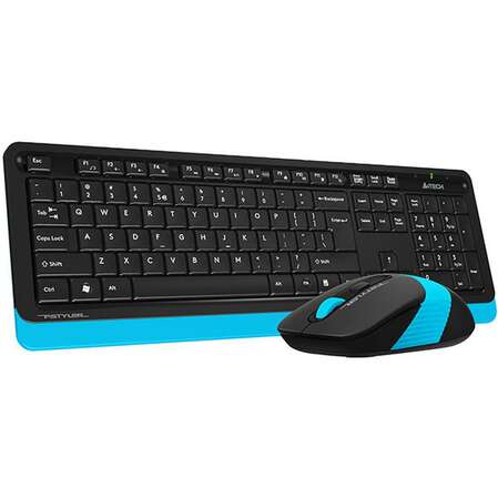 Клавиатура+мышь A4Tech Fstyler FG1010 Black/Blue