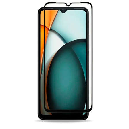 Защитное стекло для Xiaomi Redmi A3 4G/A3x 4G/Poco C61 4G Zibelino 5D, с черной рамкой