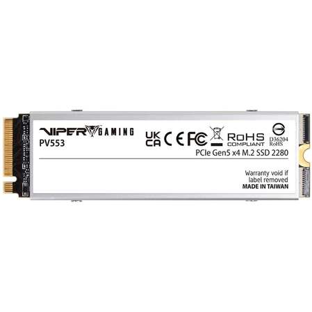 Внутренний SSD-накопитель 1000Gb Patriot Memory Viper PV553 PV553P1TBM28H  M.2 2230 PCIe NVMe 5.0 x4