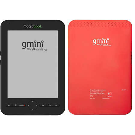 Электронная книга Gmini MagicBook P60 Red