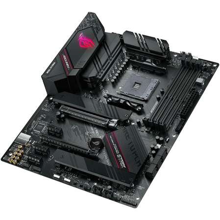 Материнская плата ASUS ROG Strix B550-F Gaming WIFI II B550 Socket AM4 4xDDR4, 6xSATA3, RAID, 2xM.2, 2xPCI-E16x, 5xUSB3.1, 1xUSB3.1 Type C, DP, HDMI, Wi-Fi, Glan, ATX