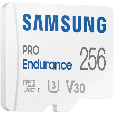 Карта памяти Micro SecureDigital 256Gb SDXC Samsung PRO Endurance class10 UHS-I U3 (MB-MJ256KA)