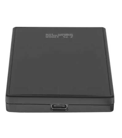 Внешний SSD-накопитель 120Gb Netac NT01Z7S-120G-32BK USB-C черный